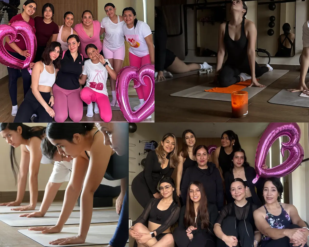 Comunidad de alumnas durante experiencias Mova